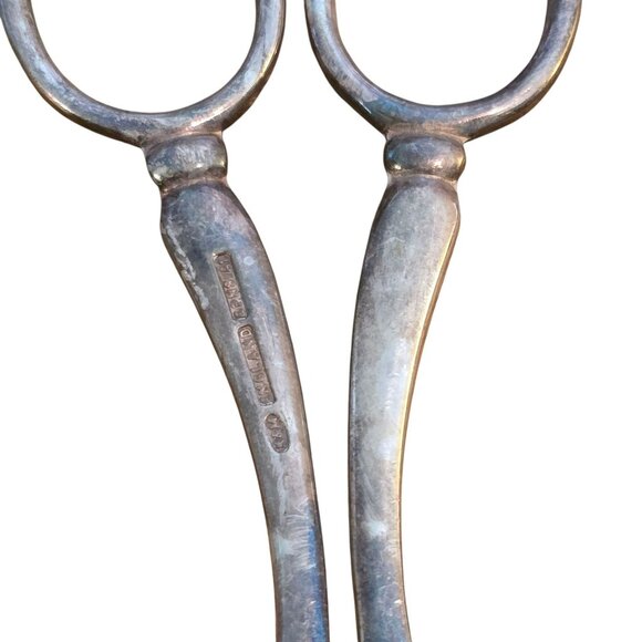 Vintage Silver-Plated Ice Bucket With Bird Foot Tongs Set K&M England CM2130 - Picture 13 of 16